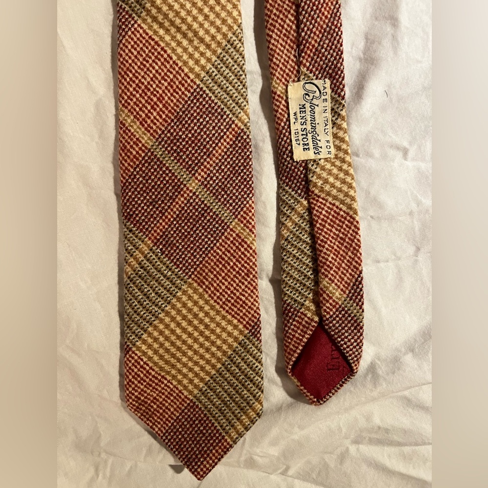 Vintage Zegna cashmere tie